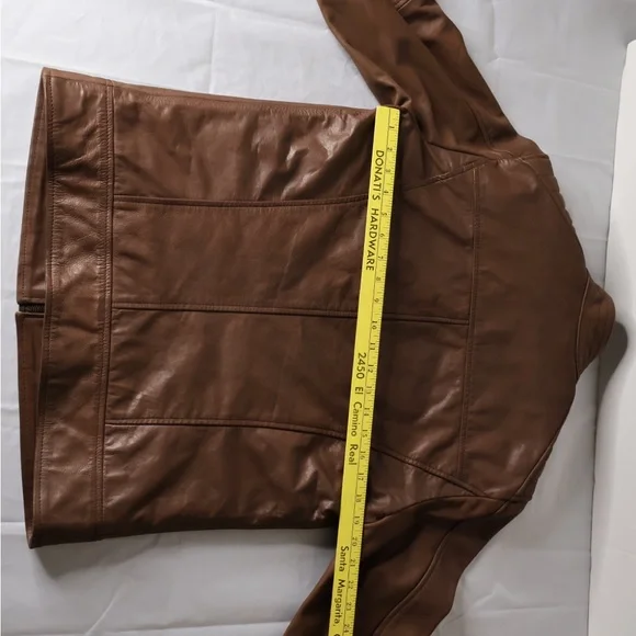 Men's Classic Brown Leather Jacket